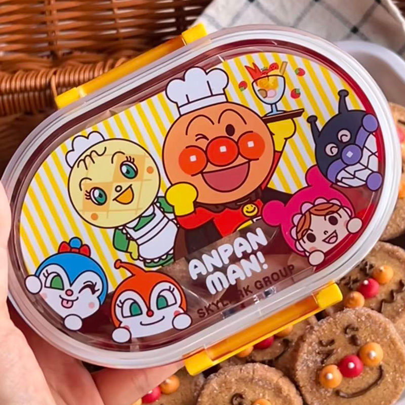 Food Grocery Snacks - صندوق غداء كرتوني على شكل أنبانمان،