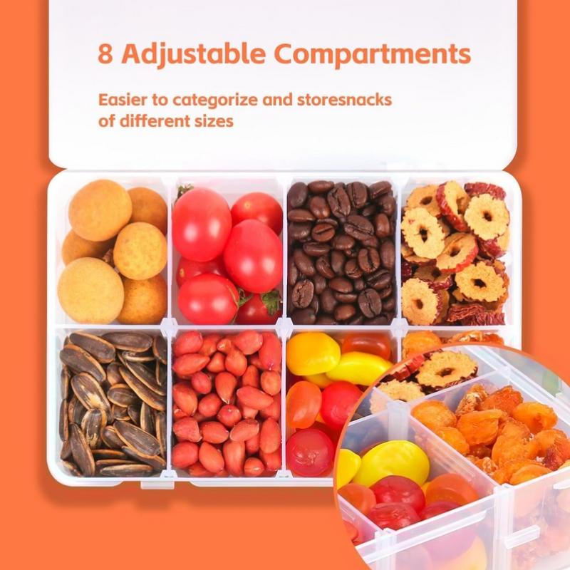 صندوق تخزين بلاستيكي شفاف بسعة - مراجعة Food Snacks With Iron وسعره