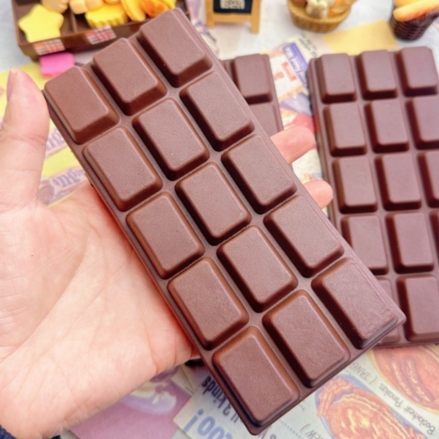 لعبة ضغط على شكل شوكولاتة ناعم - مراجعة Food Grocery Snacks وسعره