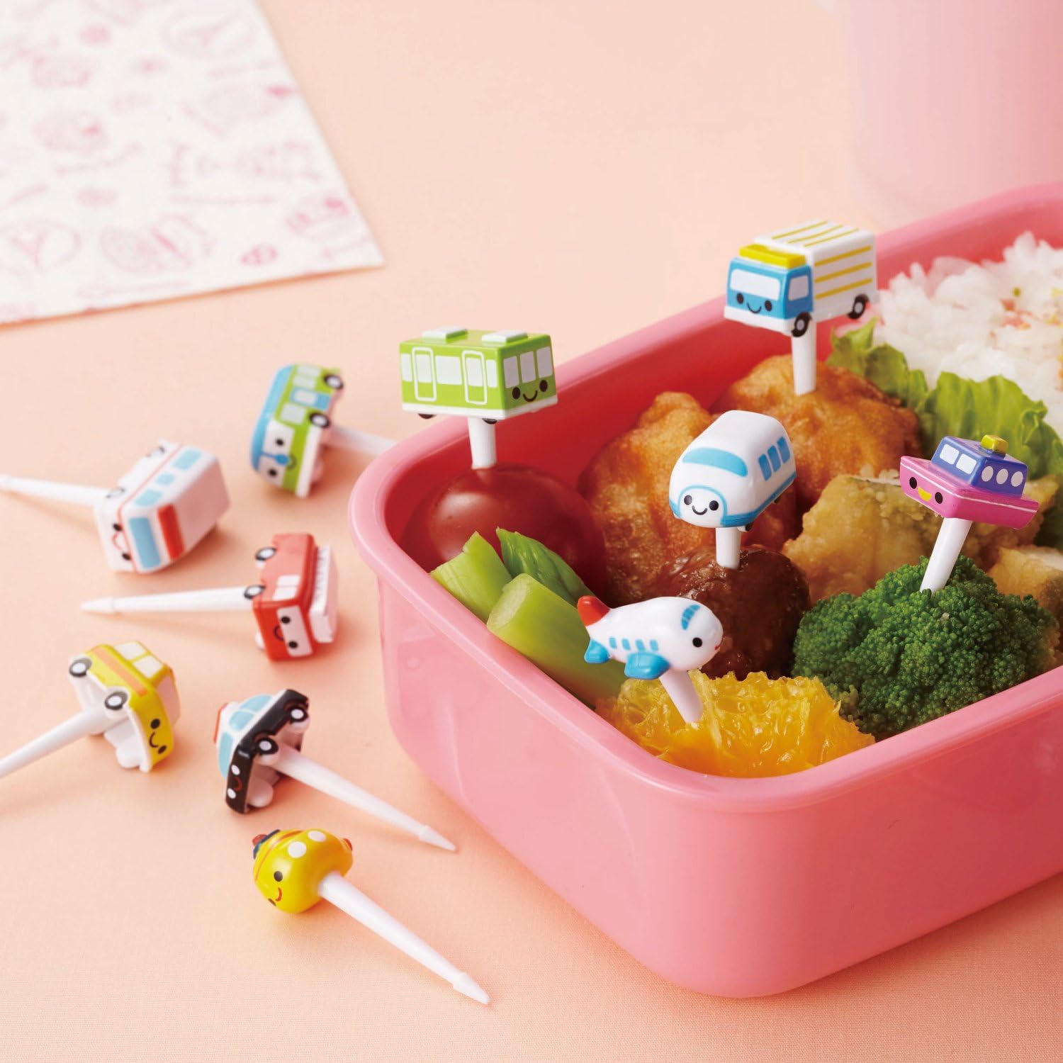 شوك طعام للأطفال بتصميمات مركب - مراجعة Food Snacks For Kids Party وسعره