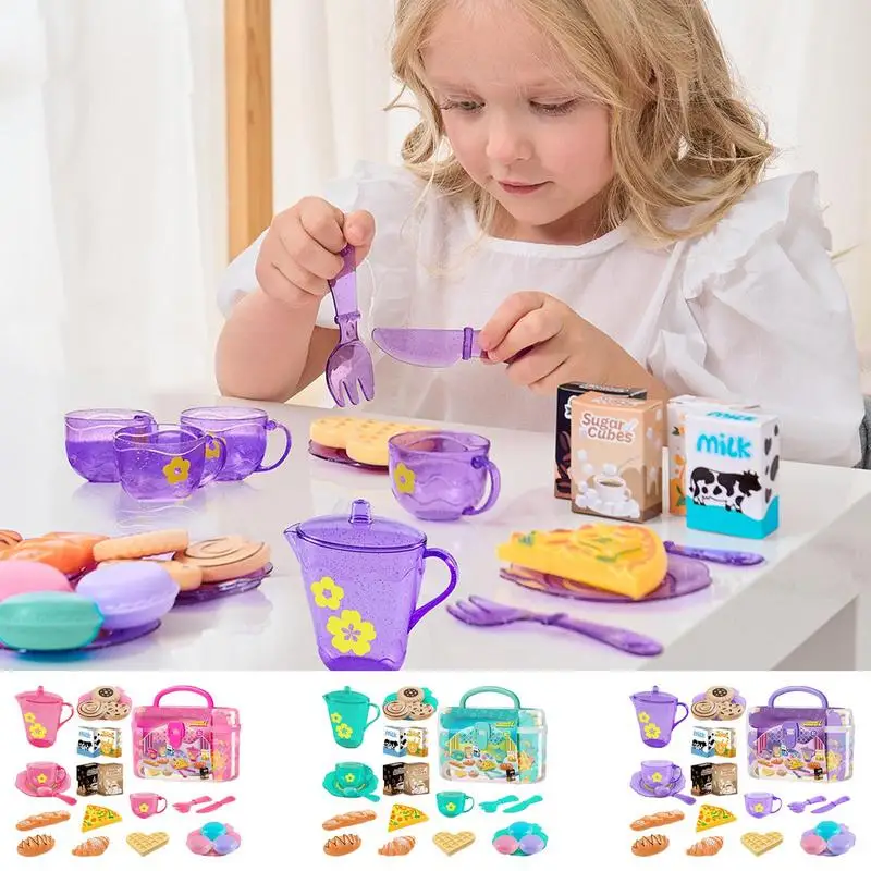لعبة طقم شاي للفتيات الصغيرات  - مراجعة Food Snacks For Kids Party وسعره