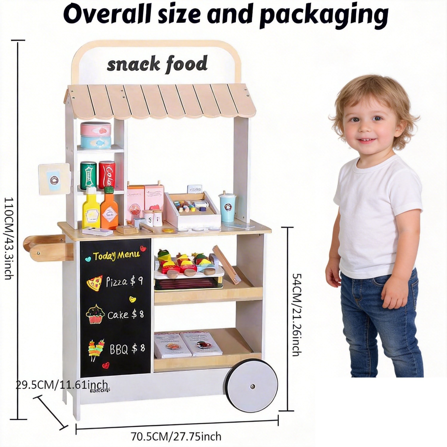 مجموعة لعب متجر الوجبات الخفيف - مراجعة Food Grocery Snacks وسعره