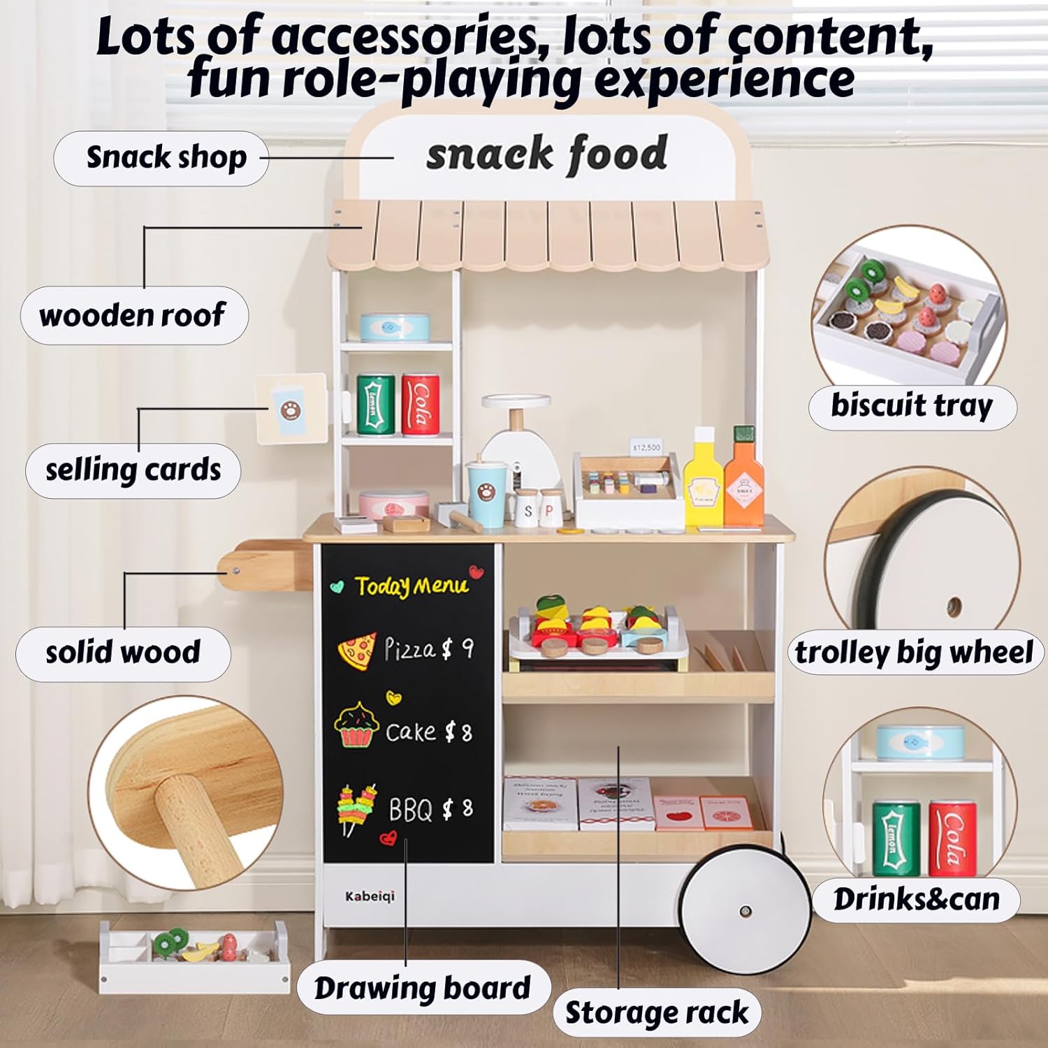 مجموعة لعب متجر الوجبات الخفيف - مراجعة Food Grocery Snacks وسعره